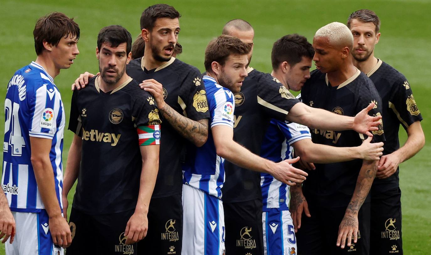 Real Sociedad-Alavés: las mejores imágenes