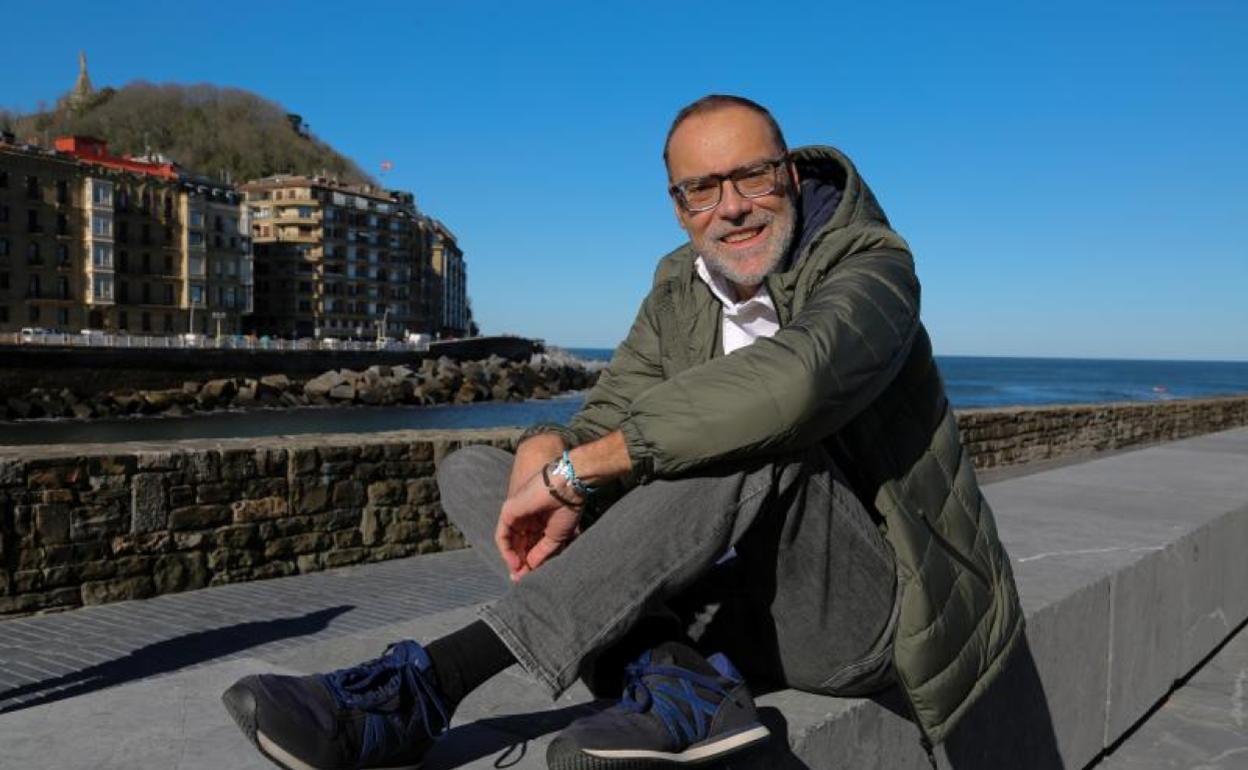 Juan Manuel Lorenzo en el Kursaal de Donostia. 