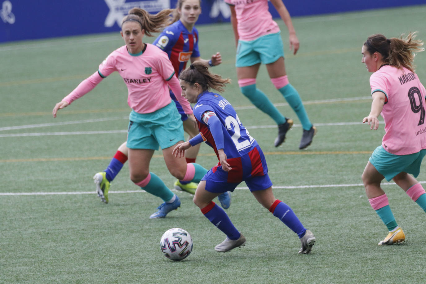 Las eibarresas han luchado frente a un rival que ha mostrado su efectividad 