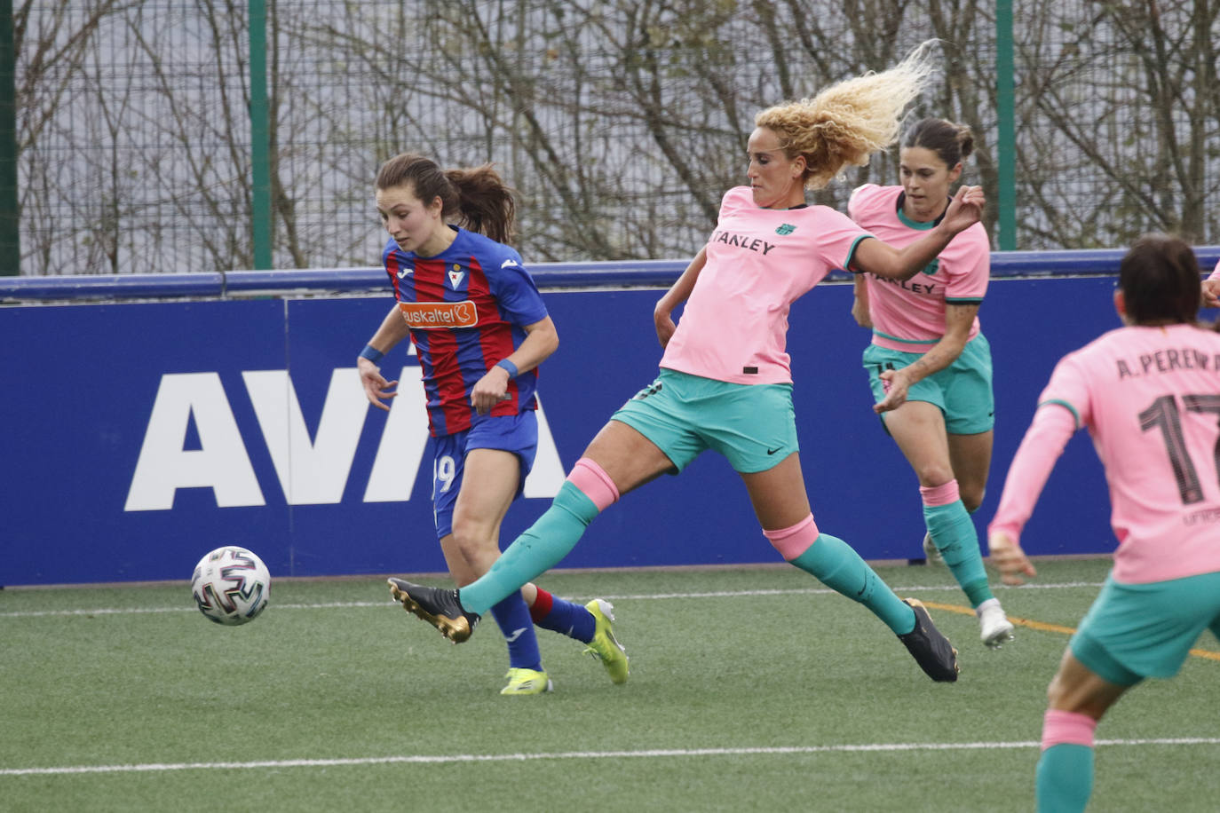 Las eibarresas han luchado frente a un rival que ha mostrado su efectividad 