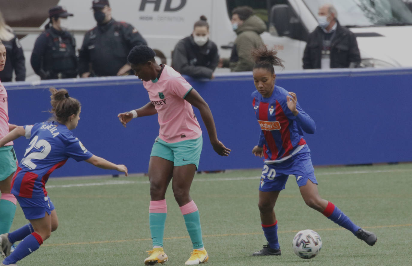 Las eibarresas han luchado frente a un rival que ha mostrado su efectividad 