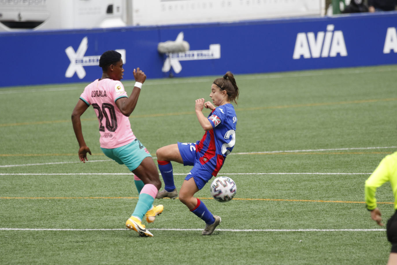 Las eibarresas han luchado frente a un rival que ha mostrado su efectividad 