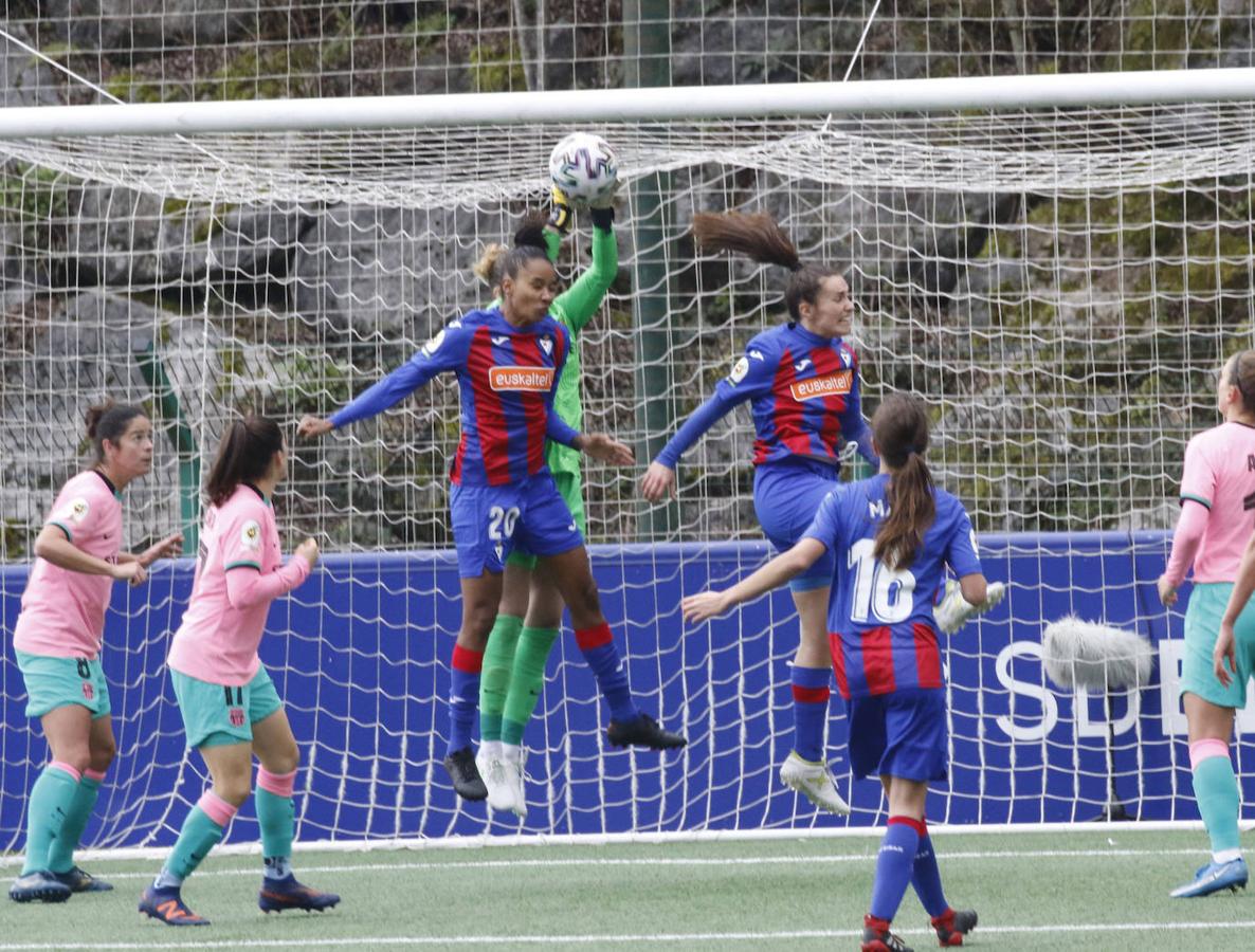 Las eibarresas han luchado frente a un rival que ha mostrado su efectividad 