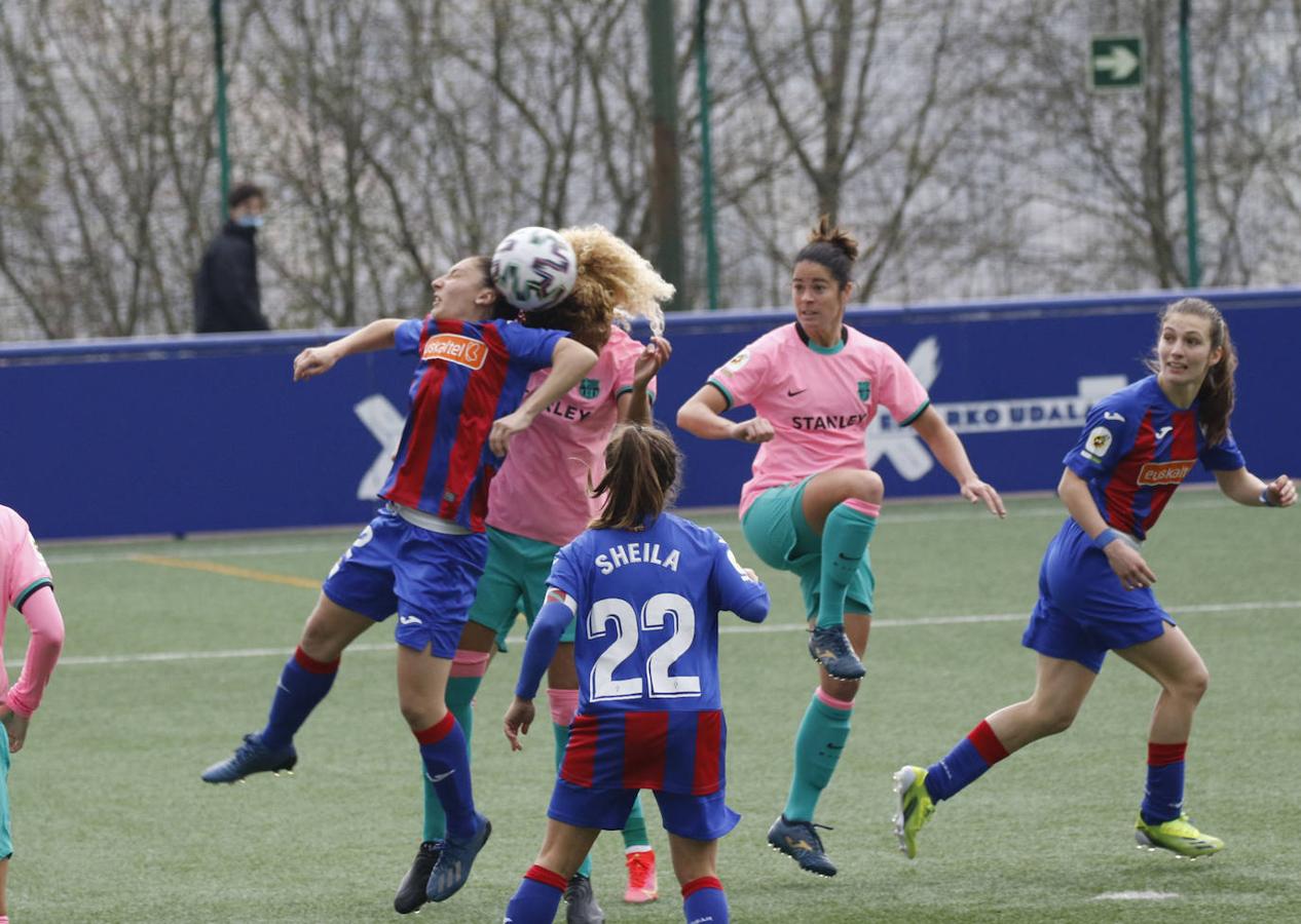 Las eibarresas han luchado frente a un rival que ha mostrado su efectividad 