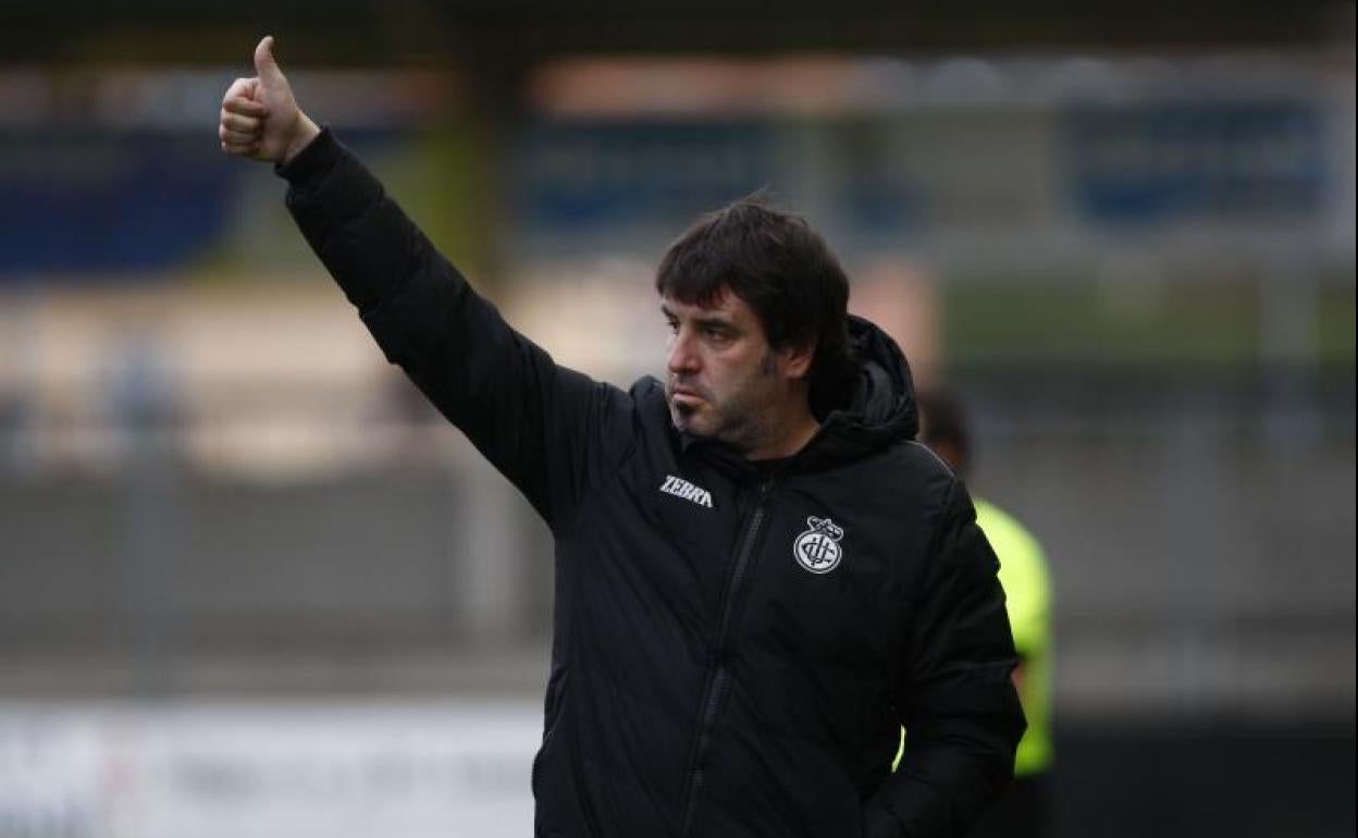 Aitor Zulaika, entrenador del Real Unión.