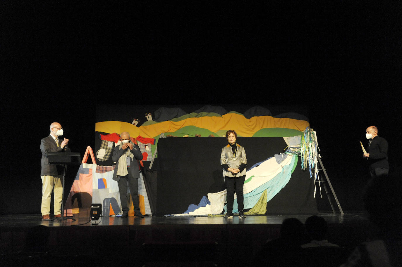 La titiritera y confundadora de Txontxongillo Taldea, Enkarni Genua, ingresa como socia de número en la Real Sociedad Bascongada de Amigos del País