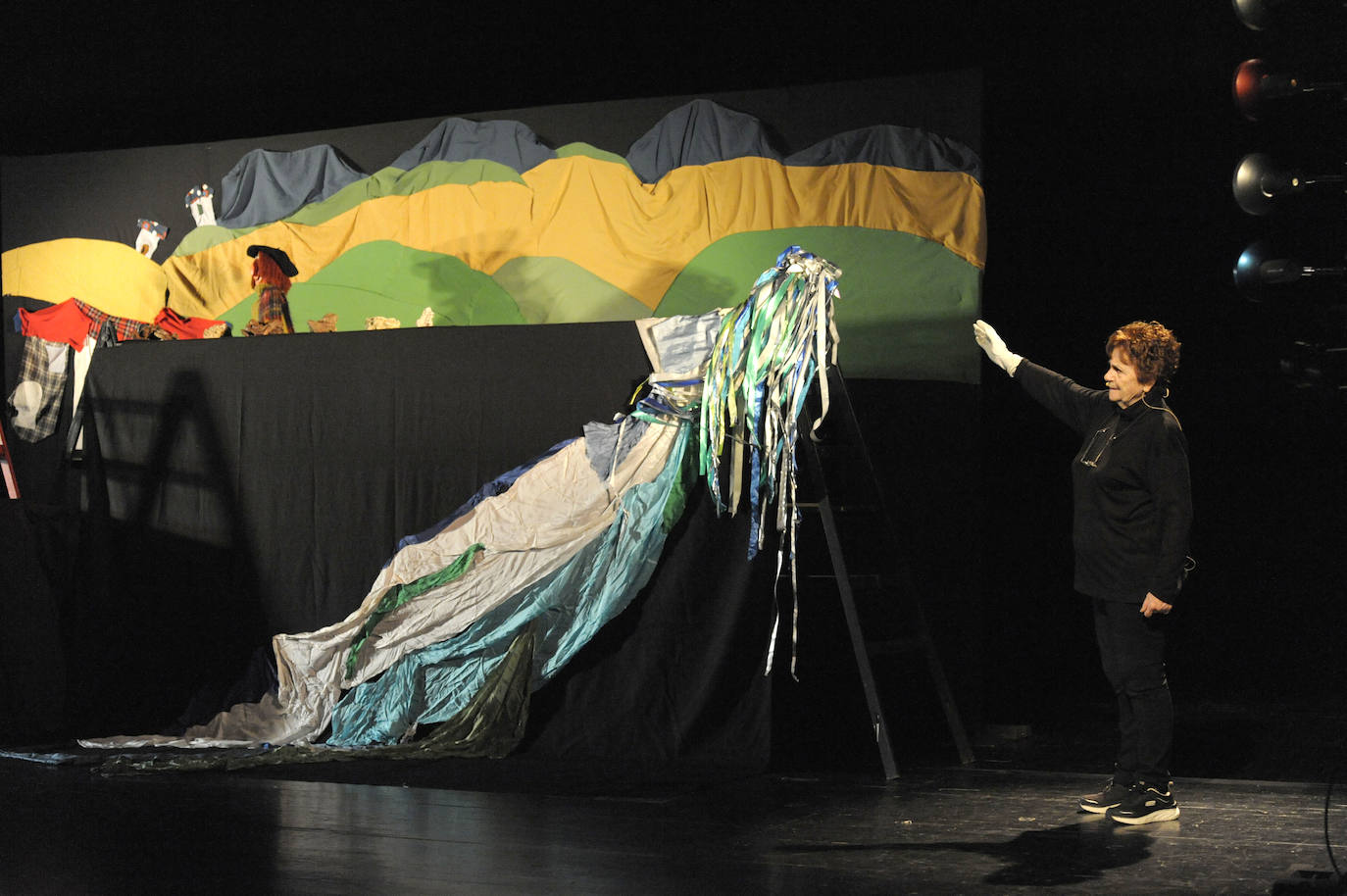 La titiritera y confundadora de Txontxongillo Taldea, Enkarni Genua, ingresa como socia de número en la Real Sociedad Bascongada de Amigos del País