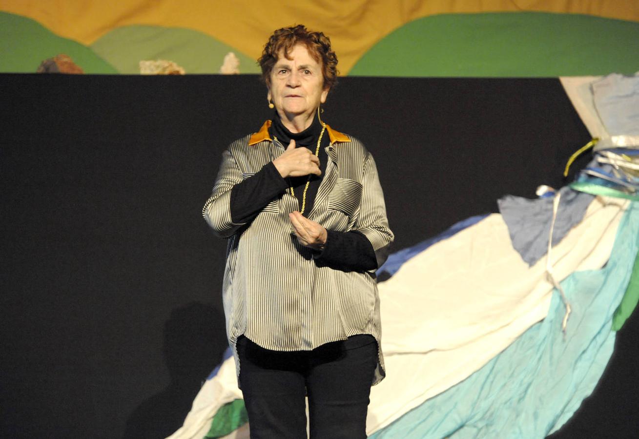 La titiritera y confundadora de Txontxongillo Taldea, Enkarni Genua, ingresa como socia de número en la Real Sociedad Bascongada de Amigos del País