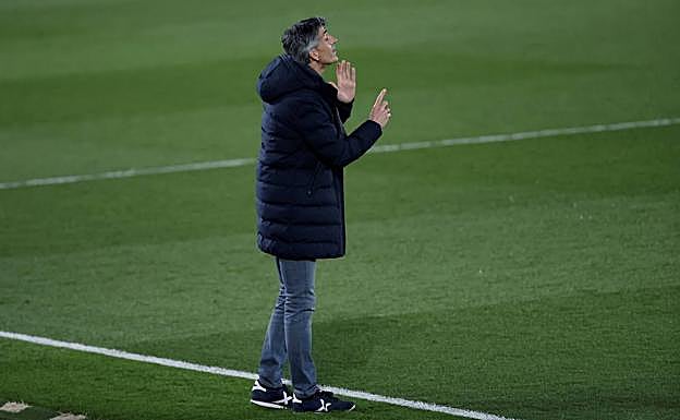 Imanol Alguacil: «Duele encajar al final, pero el empate era lo más justo»