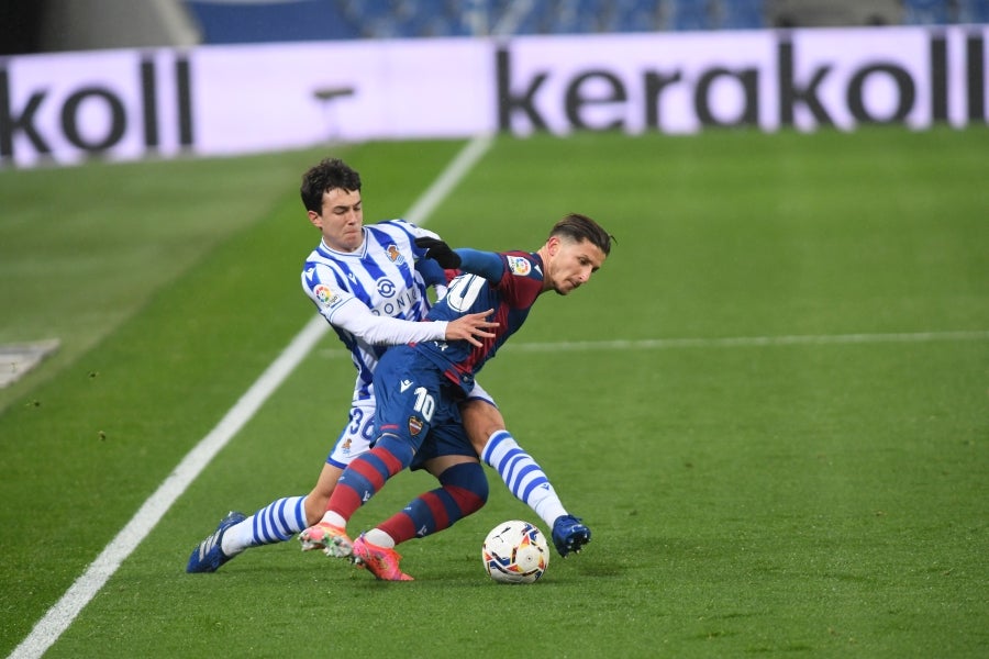 Fotos: Real Sociedad-Levante, en imágenes