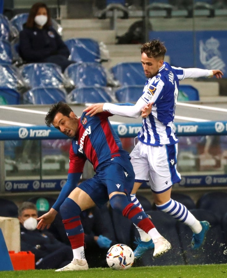 Fotos: Real Sociedad-Levante, en imágenes