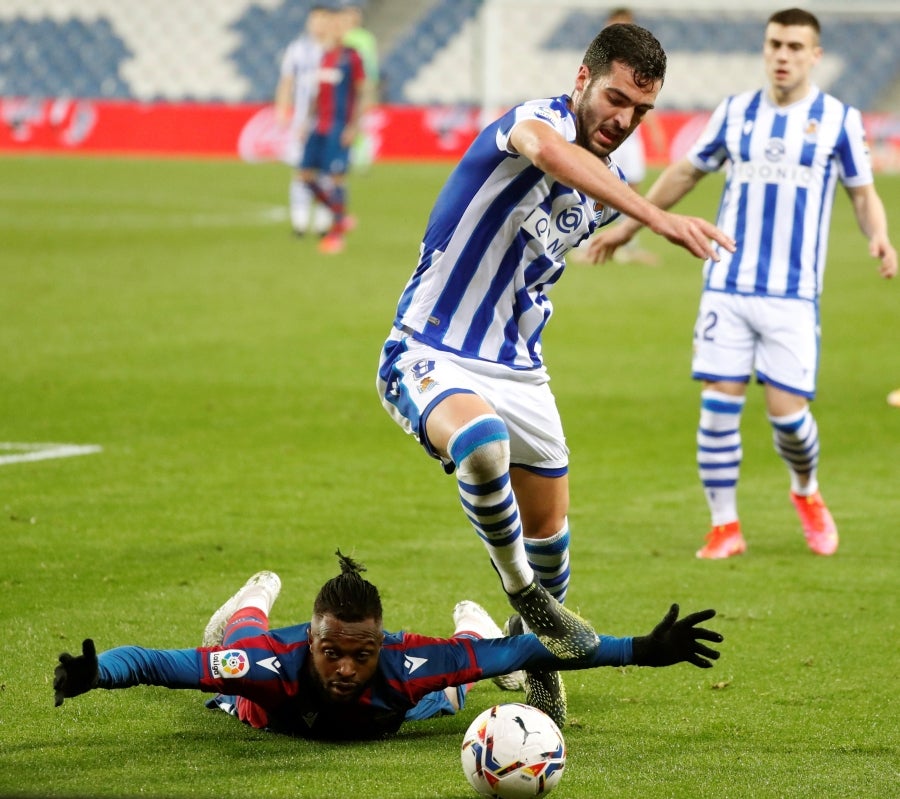 Fotos: Real Sociedad-Levante, en imágenes