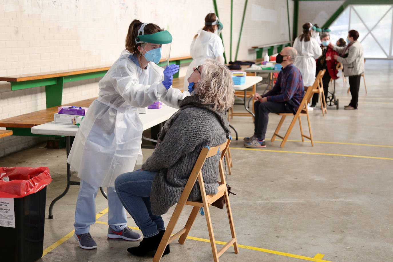 Los vecinos de la localidad se han sometido a las pruebas PCR con el objetivo de desvelar el origen del brote de Covid-19 que en 14 días ha disparado su tasa de infección. 