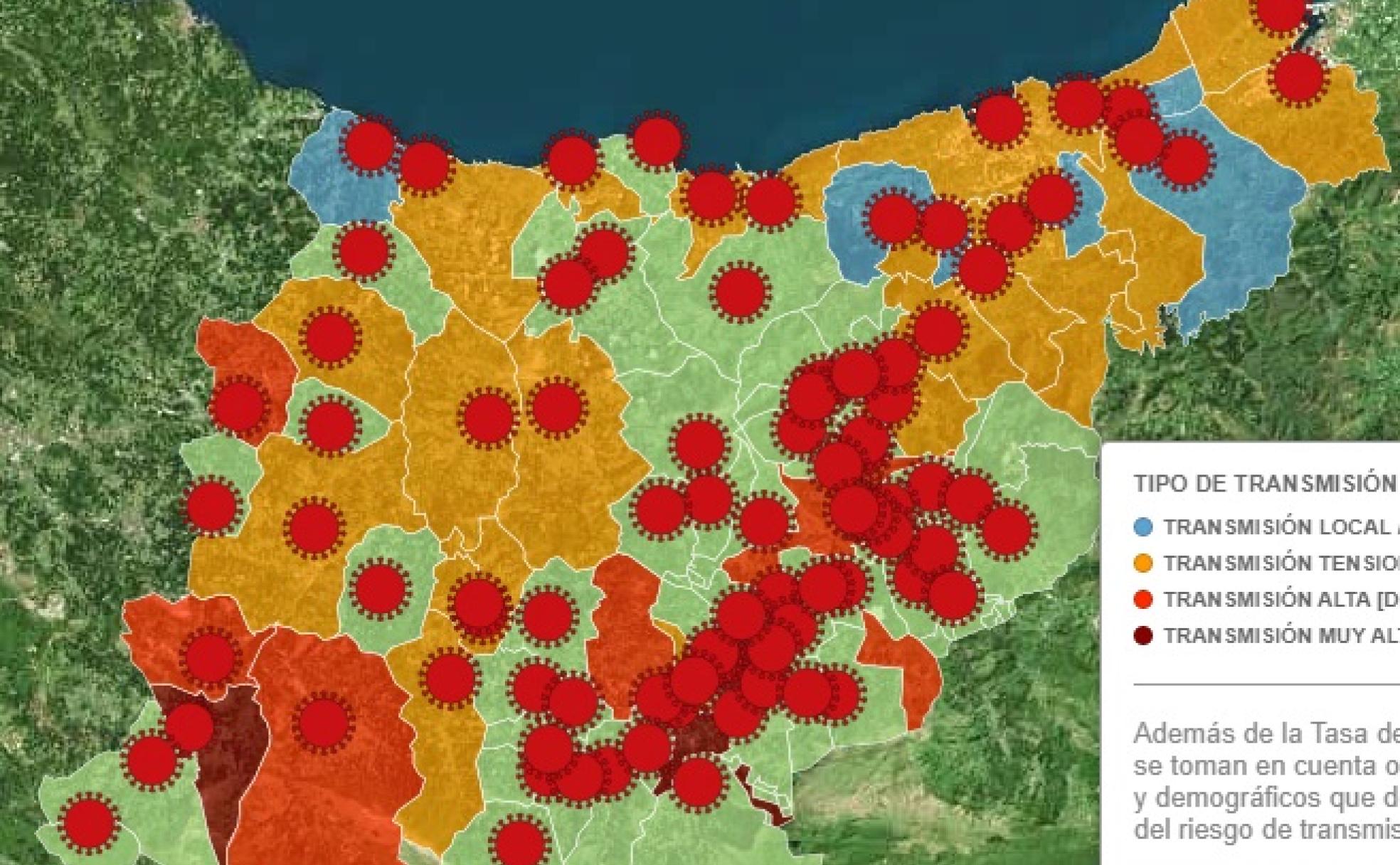 Coronavirus: La incidencia del virus se estanca en Gipuzkoa, mientras Tolosa registra un fuerte repunte de casos