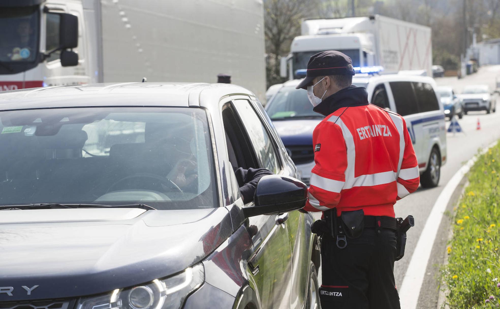 Control de carreteras. 