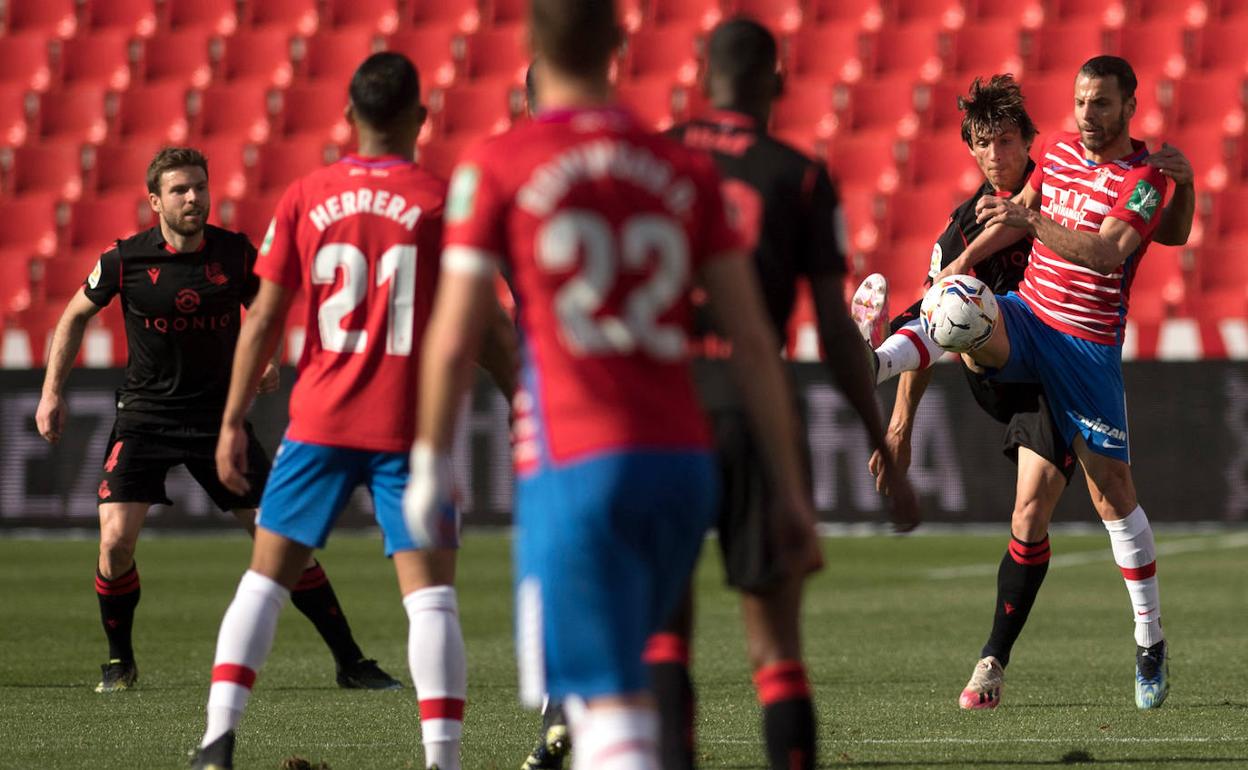 ¿Quién fue el mejor jugador de la Real Sociedad ante el Granada?