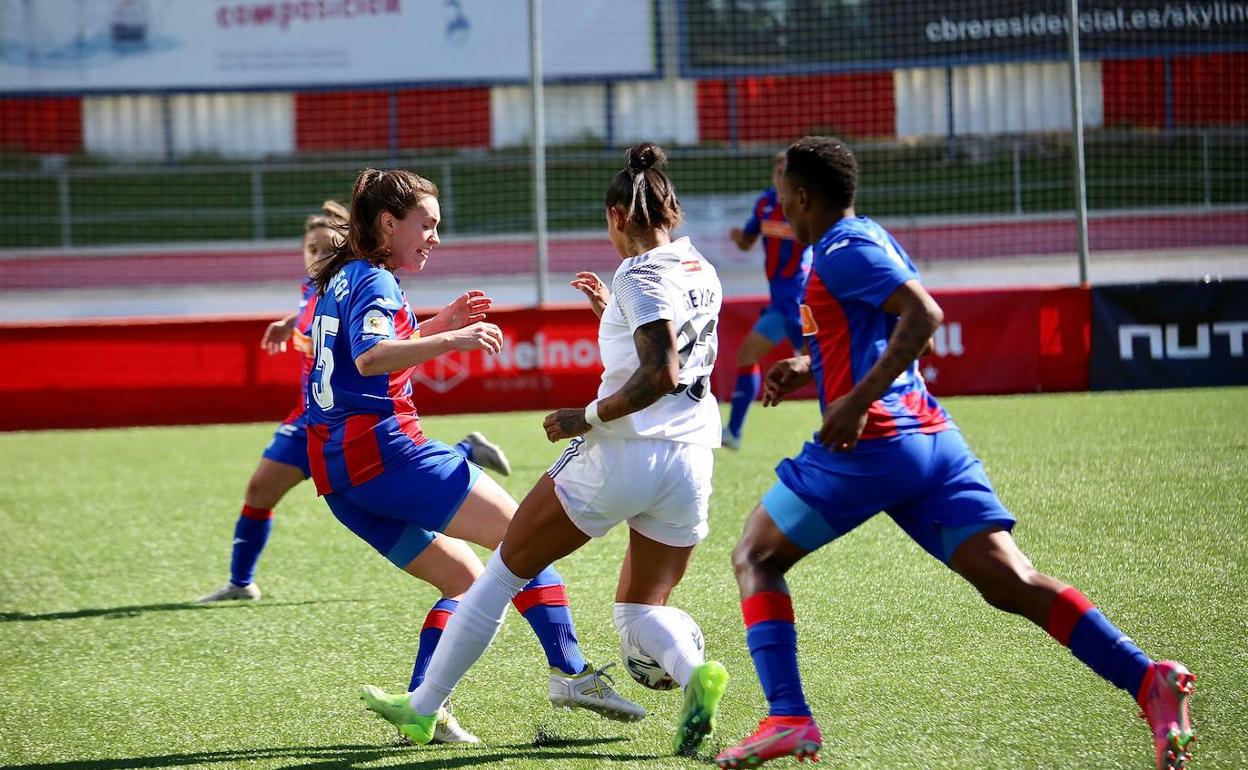 El Eibar no ha podido sorprender al Madrid CFF