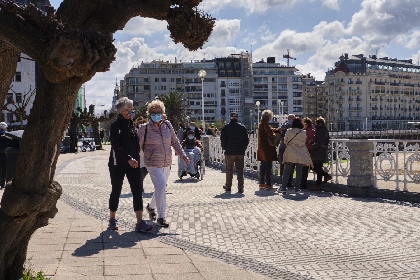 Euskalmet ha puesto sobre aviso a la población vasca por la corriente de aire polar que se espera que llegue mañana