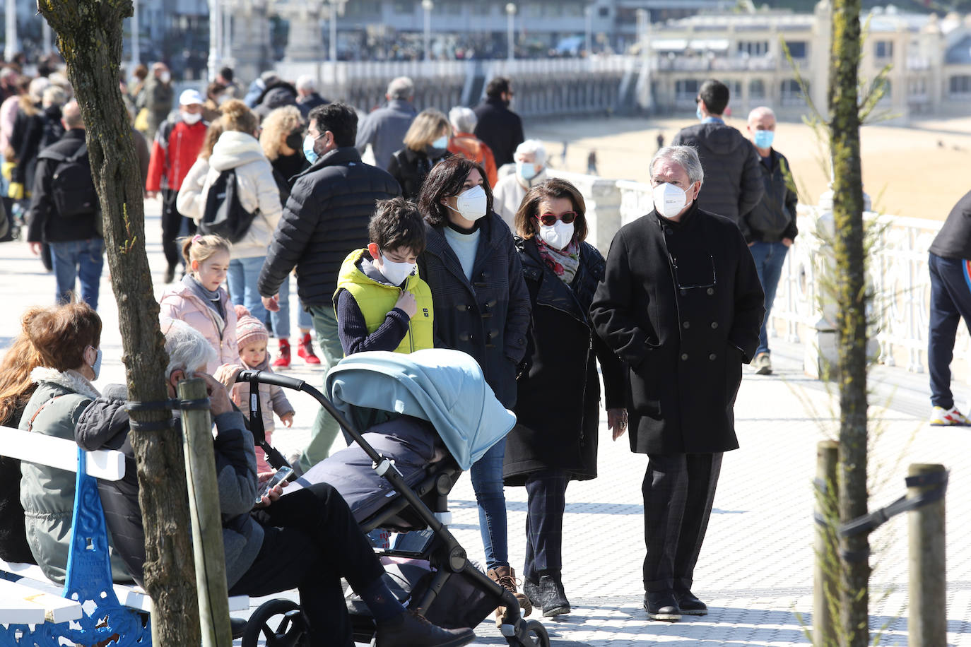 Fotos: Gipuzkoa entra en la primavera dando un portazo a la lluvia