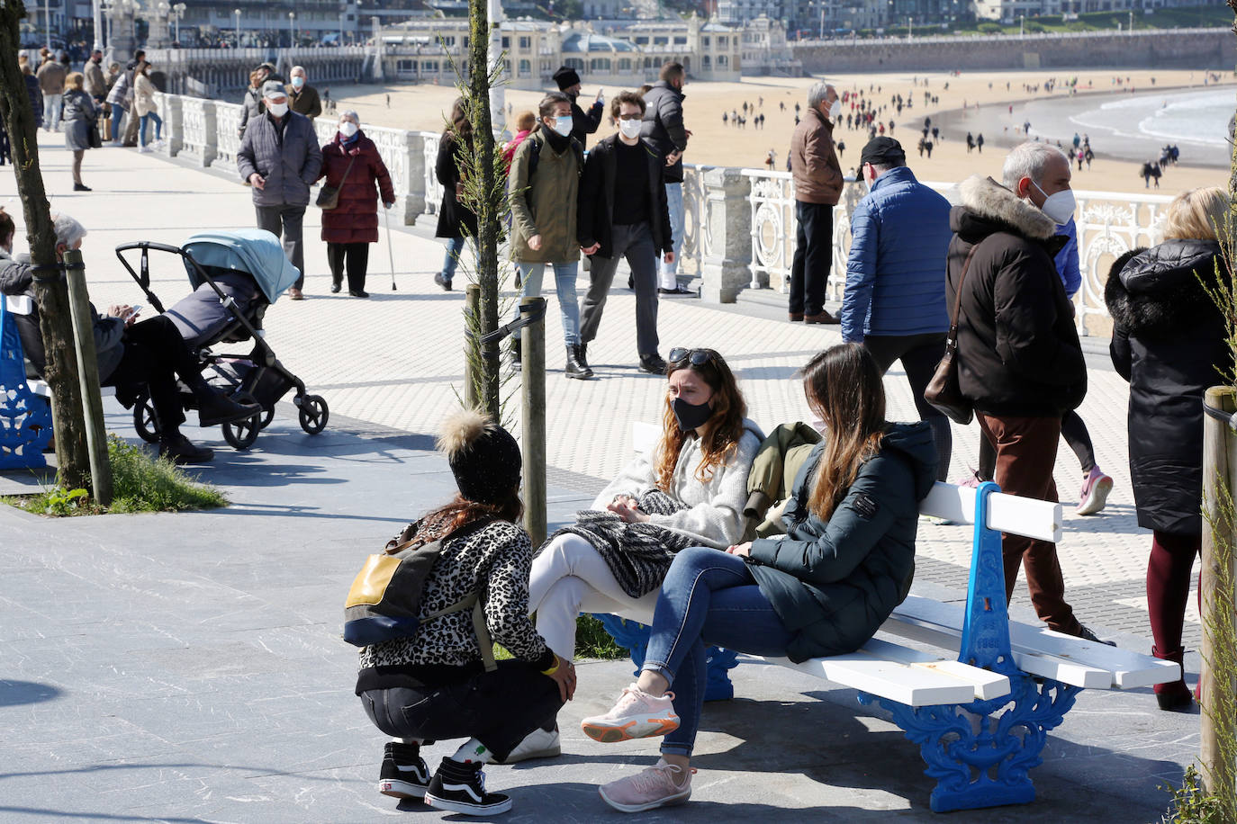 Fotos: Gipuzkoa entra en la primavera dando un portazo a la lluvia