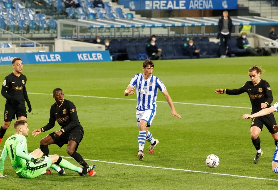 Fotos: Real Sociedad-Barcelona, en imágenes