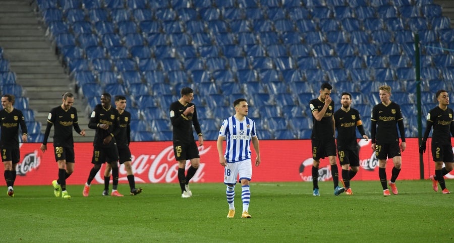 Fotos: Real Sociedad-Barcelona, en imágenes