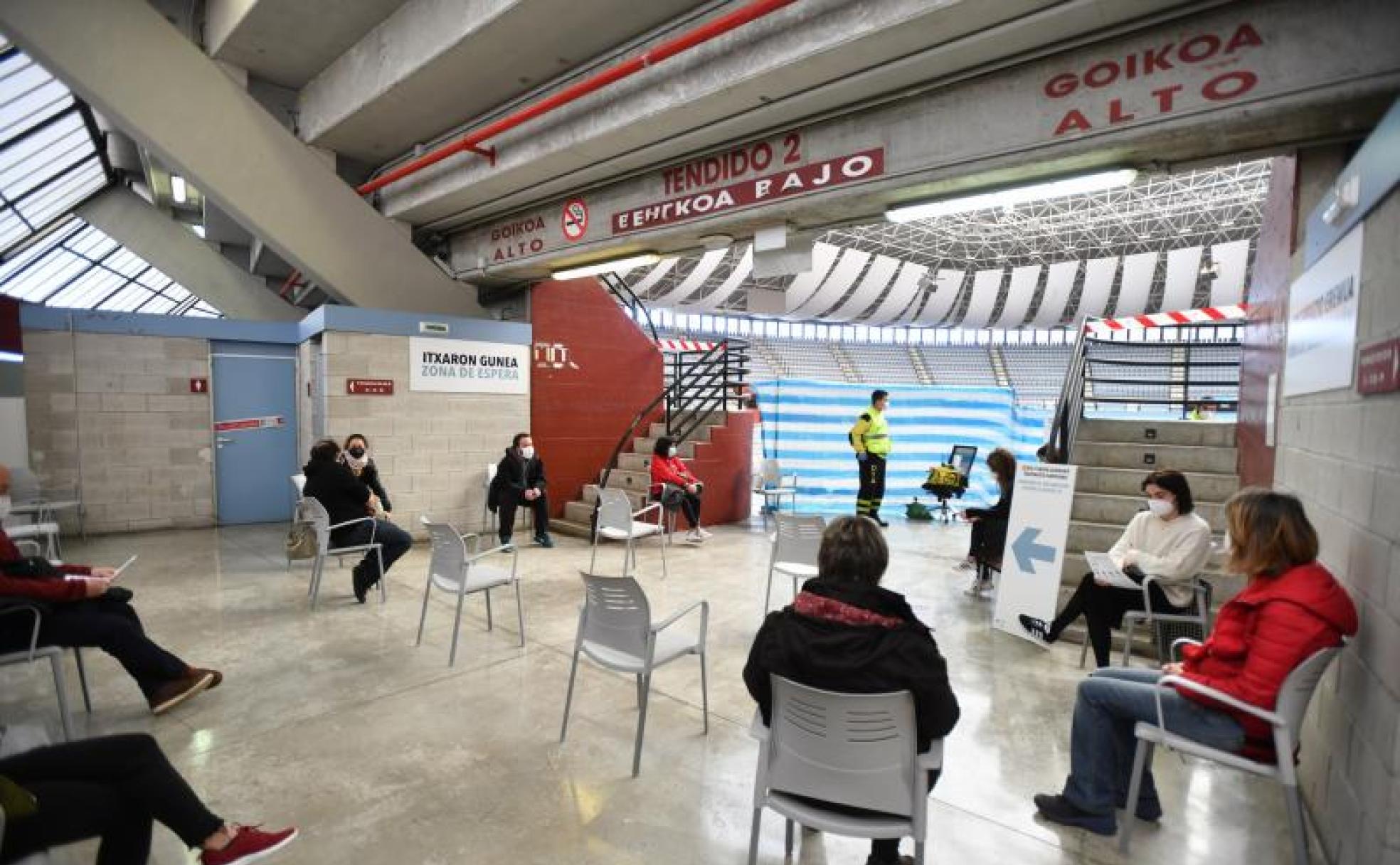 Vacunación en Illunbe. 