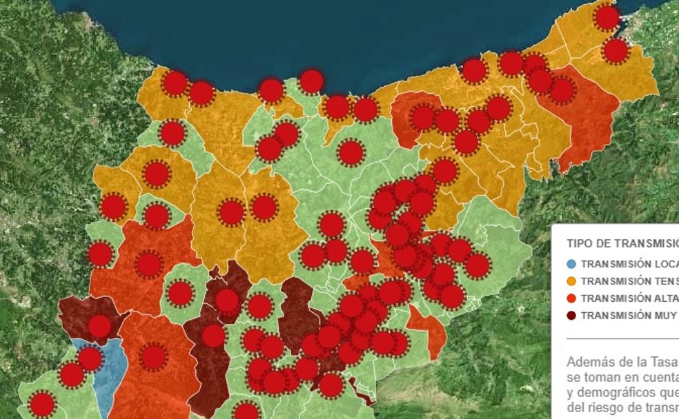 Arrasate, nuevo municipio guipuzcoano en caer a la zona roja