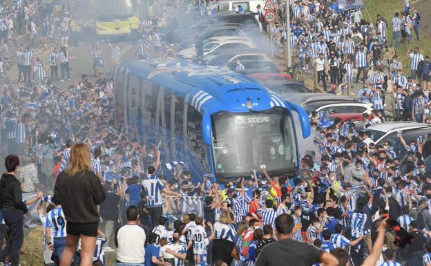 Directo | La Real Sociedad parte a por la Copa