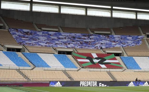 El estadio de La Cartuja, con aires del viejo Anoeta