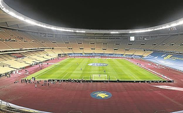 El Estadio de La Cartuja será sede de la final de la Copa del Rey que medirá a la Real Sociedad y al Athletic. 