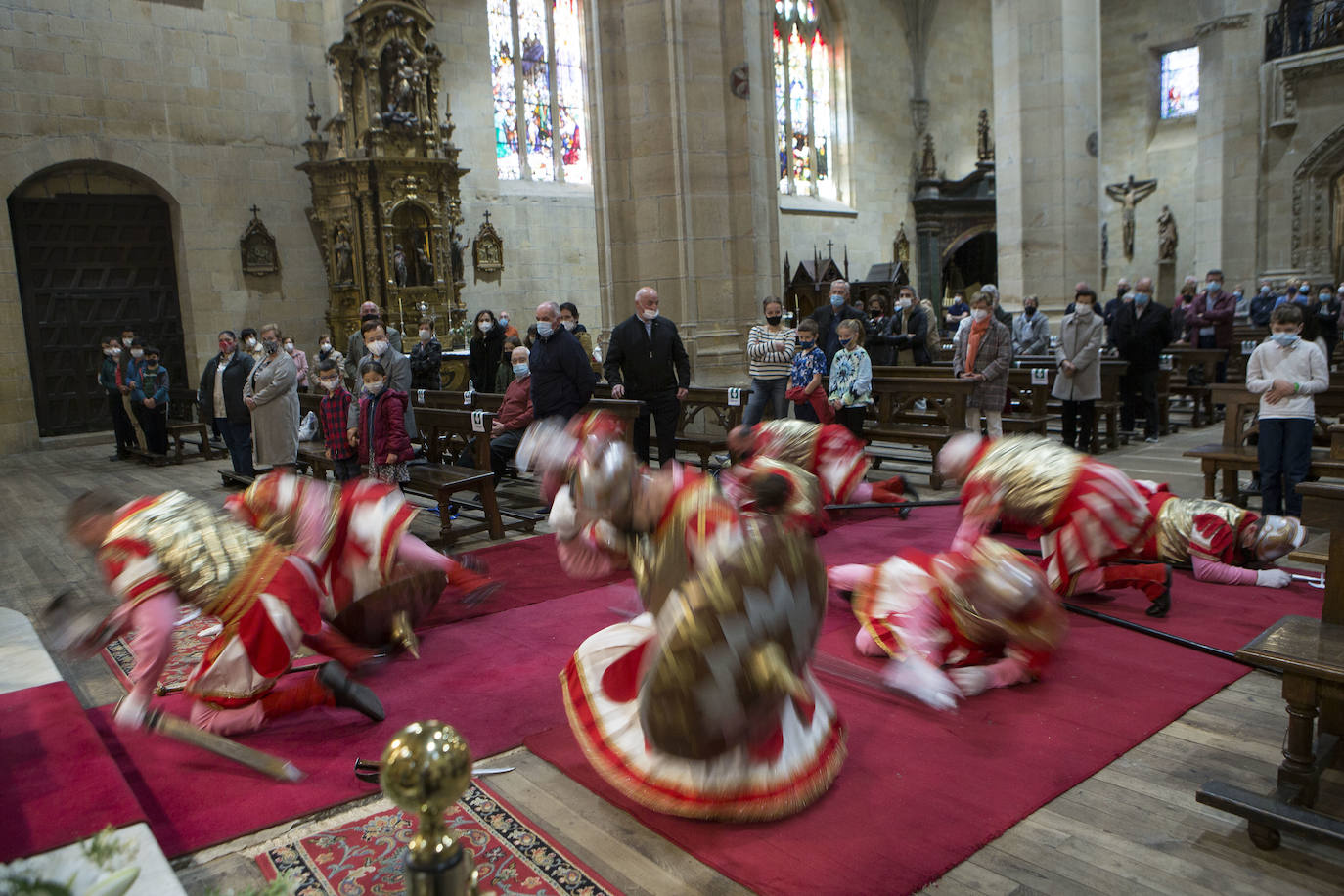 Fotos: Caída de los romanos en Hondarribia