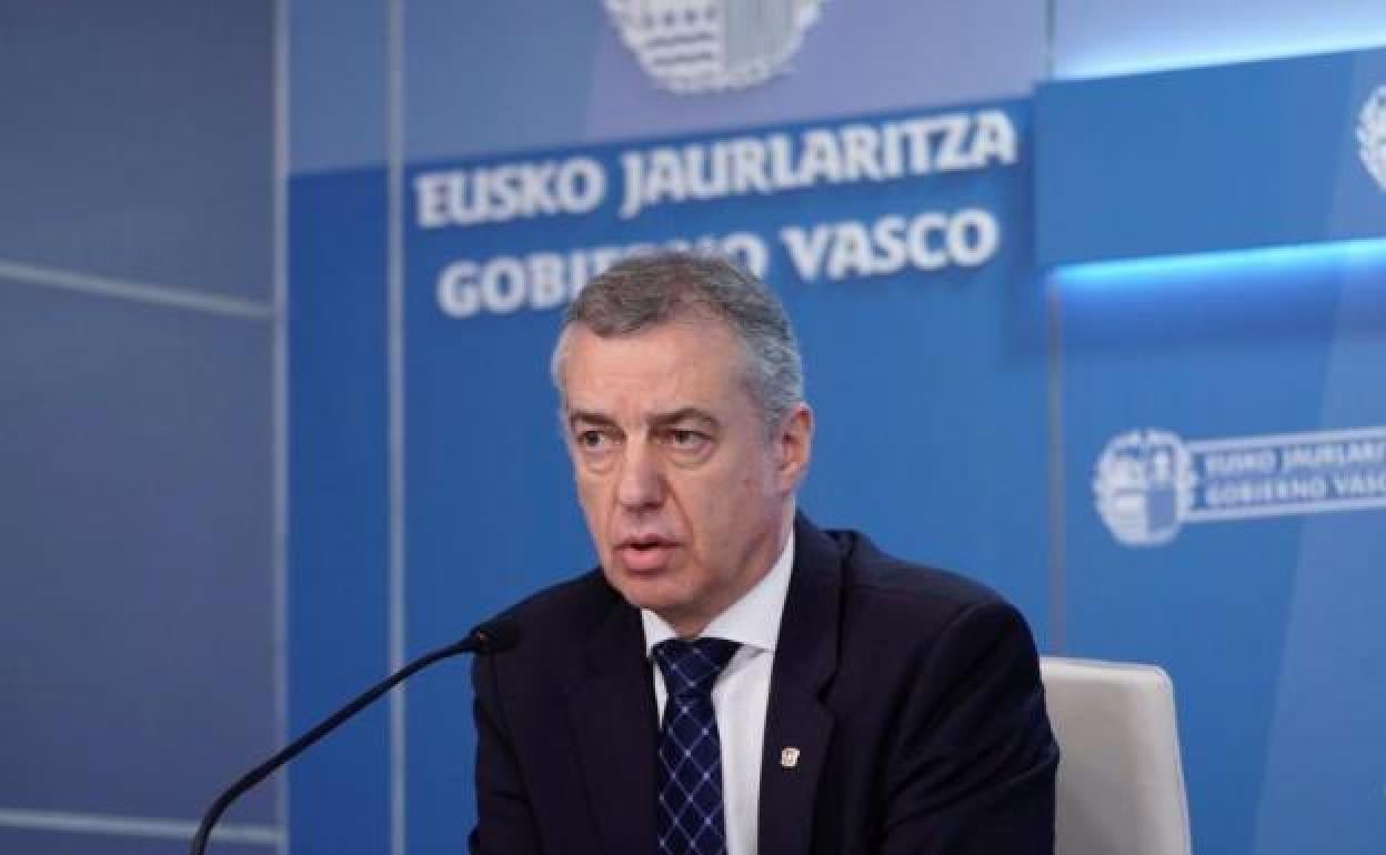 Coronavirus en Euskadi:Urkullu censura a Sánchez que no contraste con las autonomías la prorroga del estado de alarma en mayo