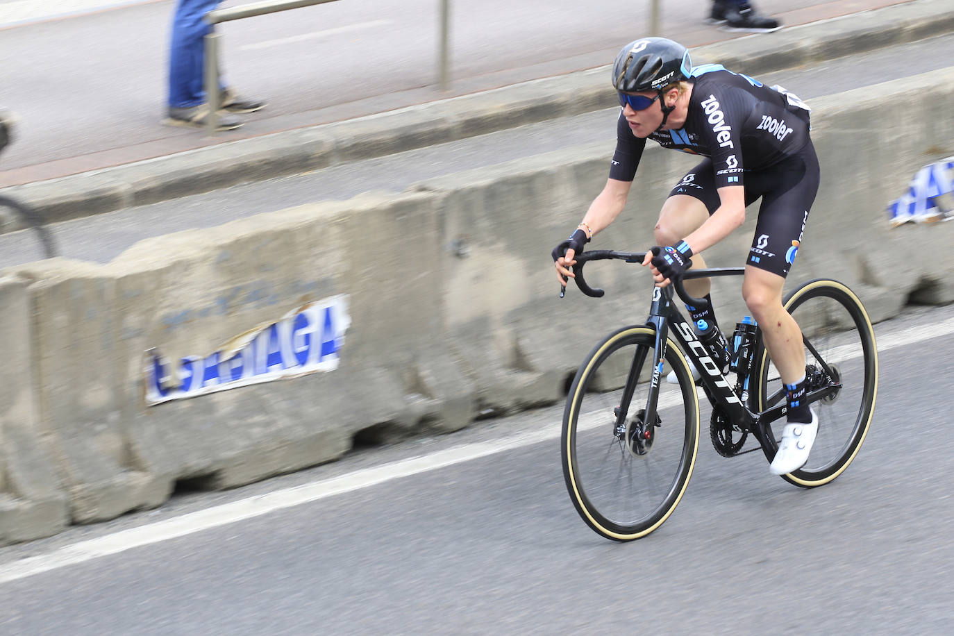 El recorrido entre Hondarribia y Ondarroa podría permitir la primera llegada al sprint de la carrera. 
