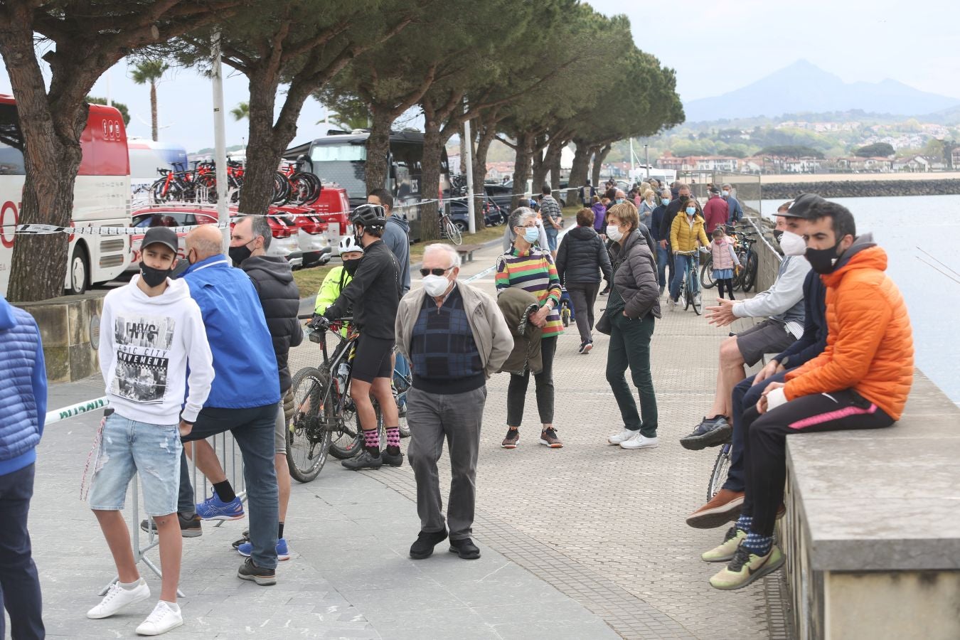 El recorrido entre Hondarribia y Ondarroa podría permitir la primera llegada al sprint de la carrera. 