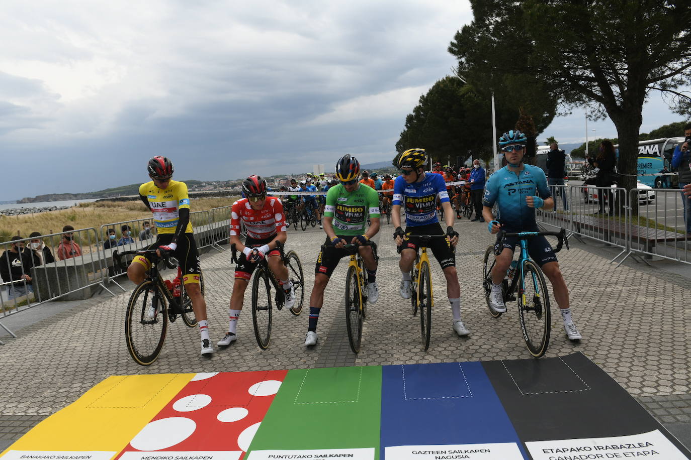 El recorrido entre Hondarribia y Ondarroa podría permitir la primera llegada al sprint de la carrera. 