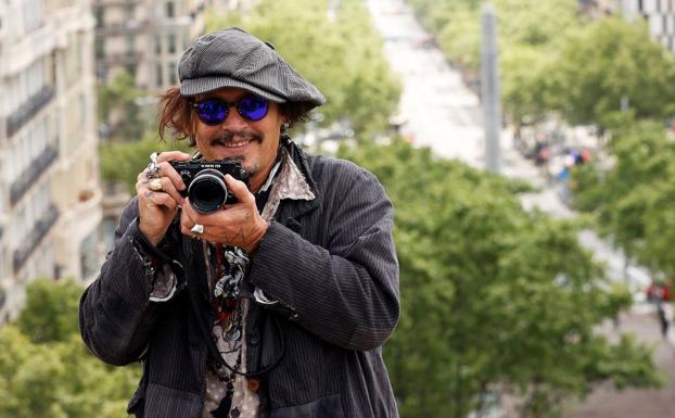 Johnny Depp, en el Festival Internacional de Cine de Barcelona.