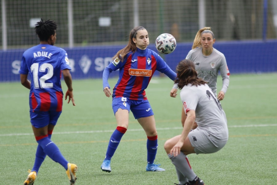 El Eibar ha perdido en partido de la Liga Iberdrola ante el Athletic de Bilbao por 2-5. 