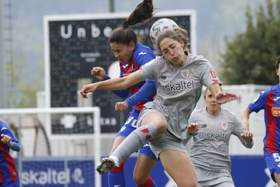 El Eibar ha perdido en partido de la Liga Iberdrola ante el Athletic de Bilbao por 2-5. 