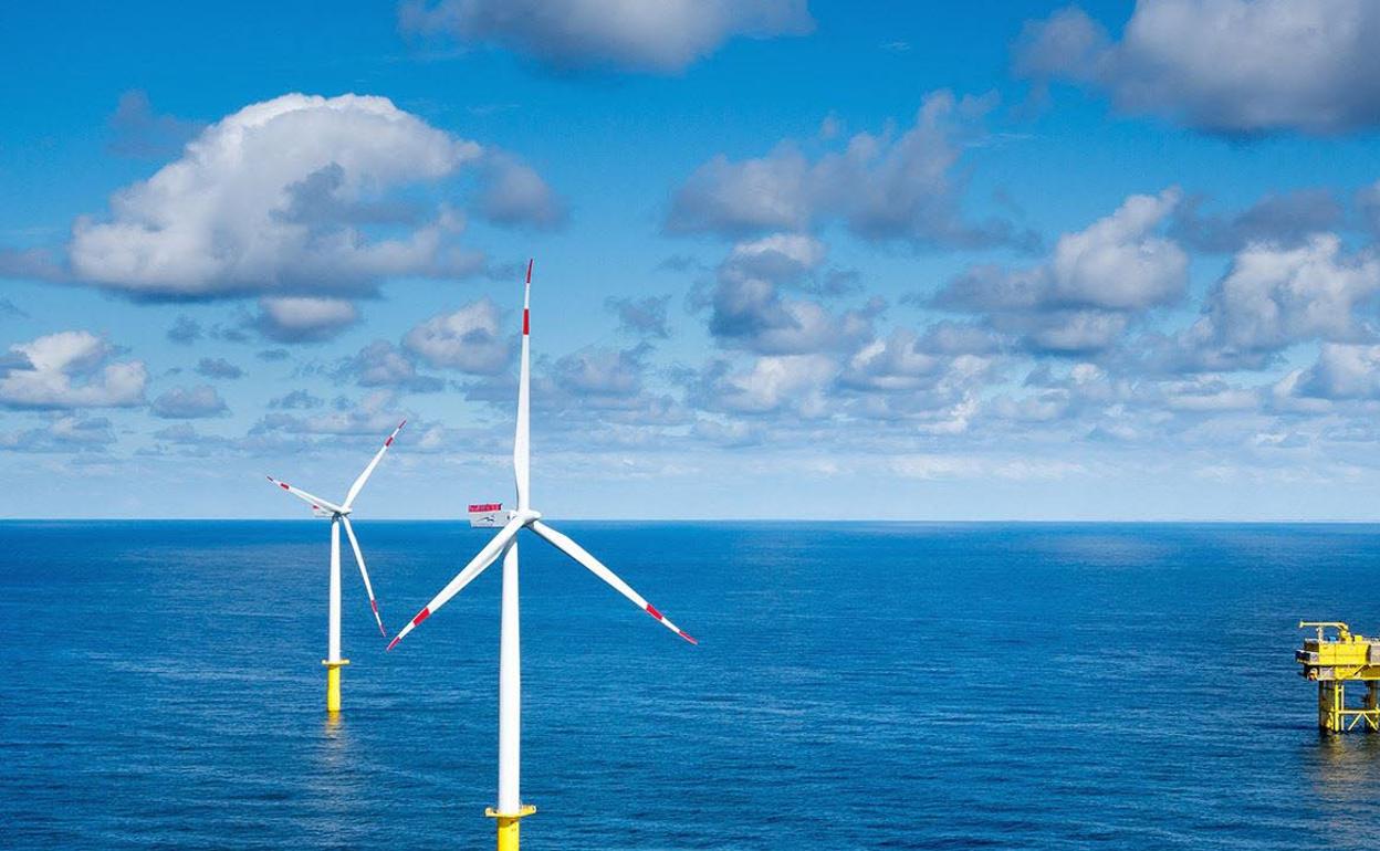 Aerogeneradores marinos.