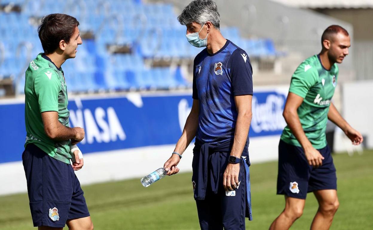 Imanol Alguacil y el cumpleaños de Mikel Oyarzabal: «Es una suerte tremenda tenerle entre nosotros»