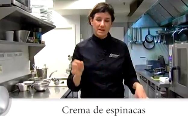 Crema de espinacas