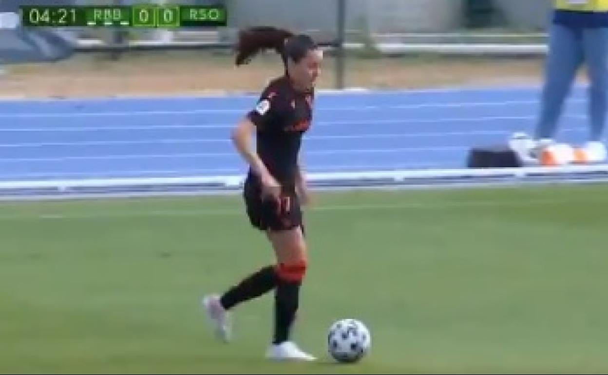 Vídeo: ¿Has visto ya el golazo de Amaiur Sarriegi al Betis?