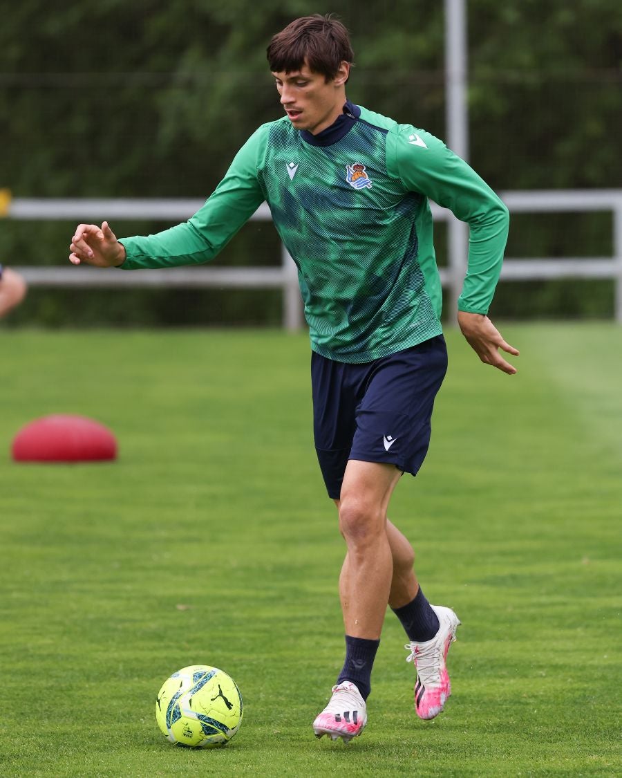 Fotos: Última sesión en Zubieta antes del derbi guipuzcoano