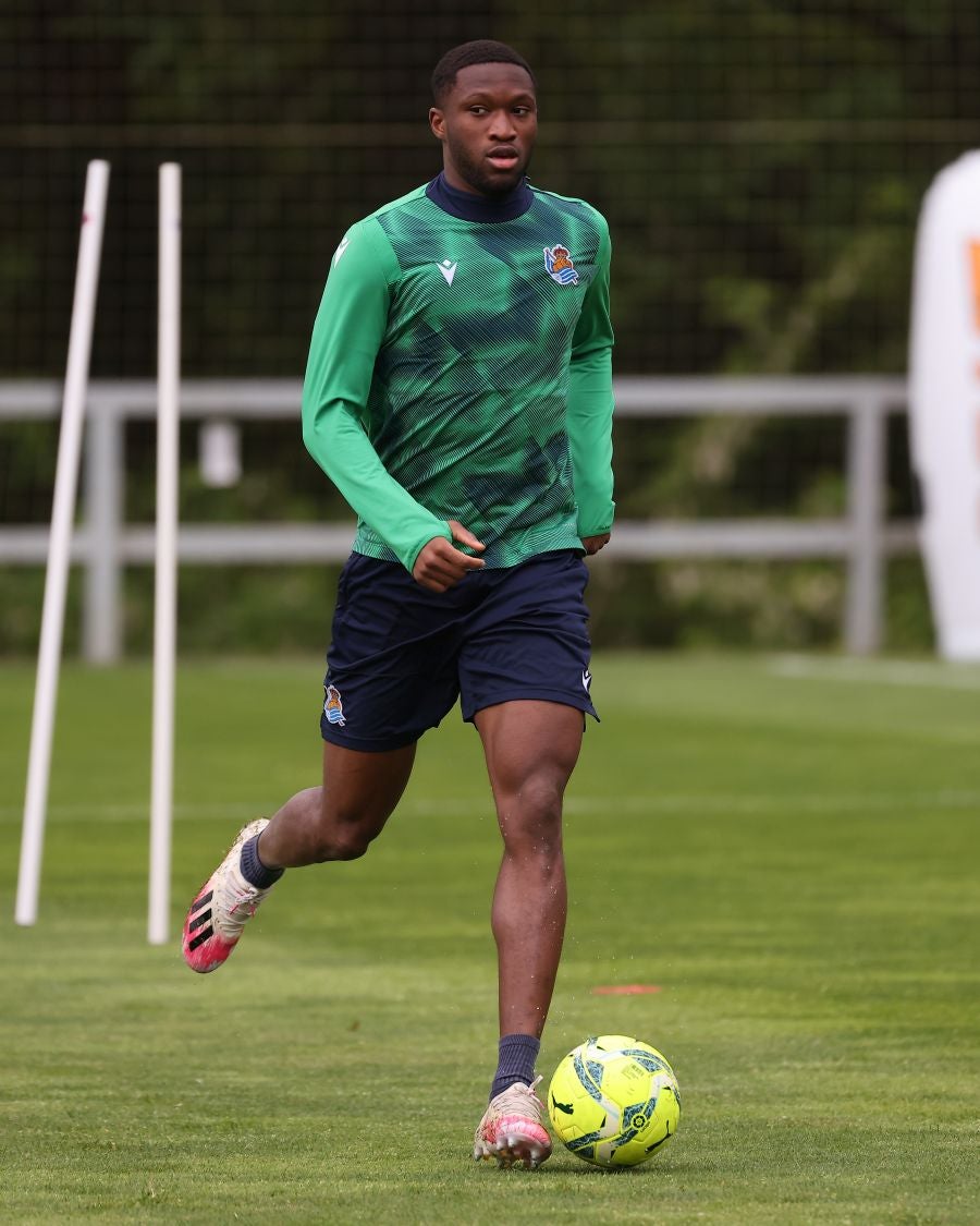 Fotos: Última sesión en Zubieta antes del derbi guipuzcoano