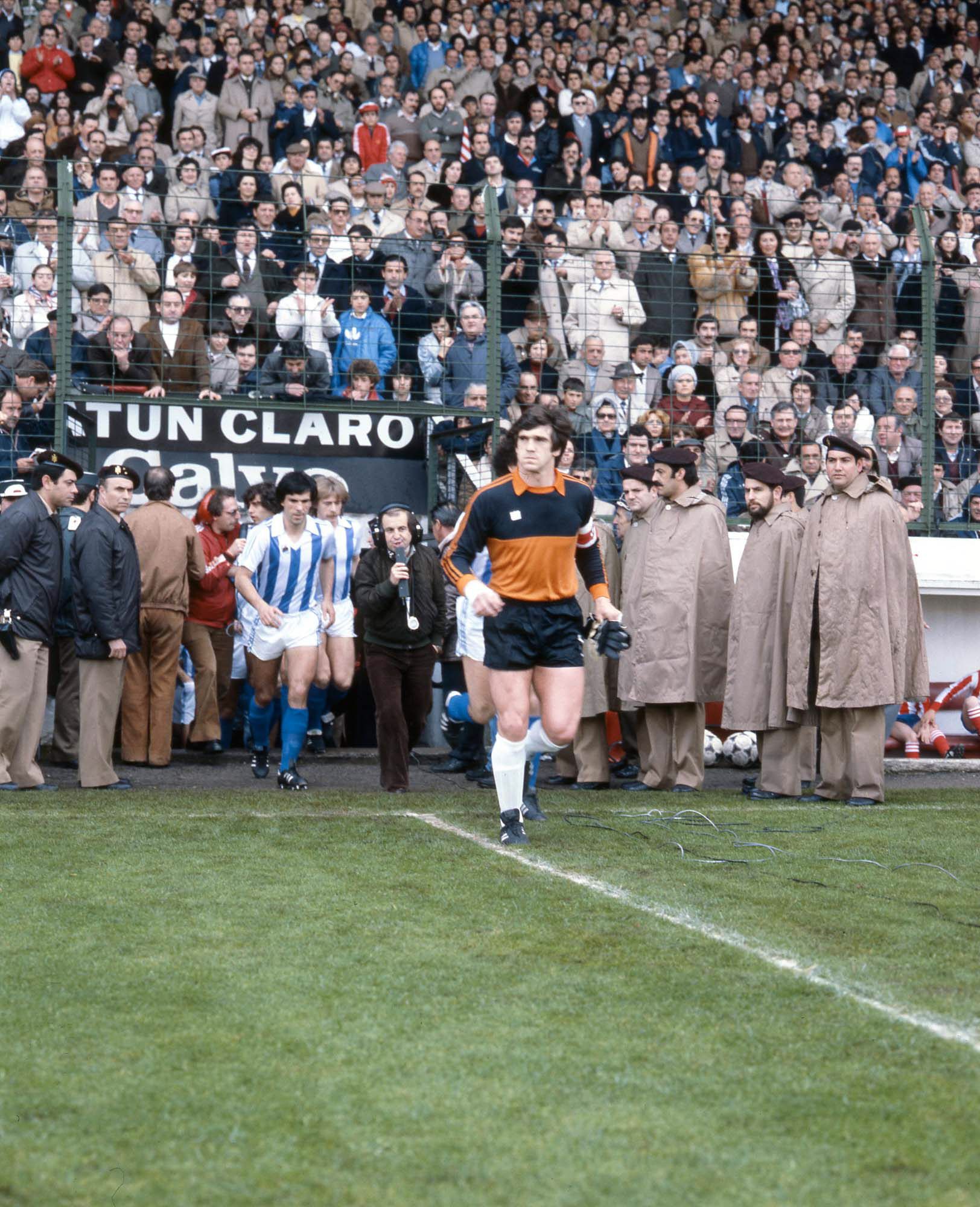 Arconada capitaneó a aquel equipo de leyenda.