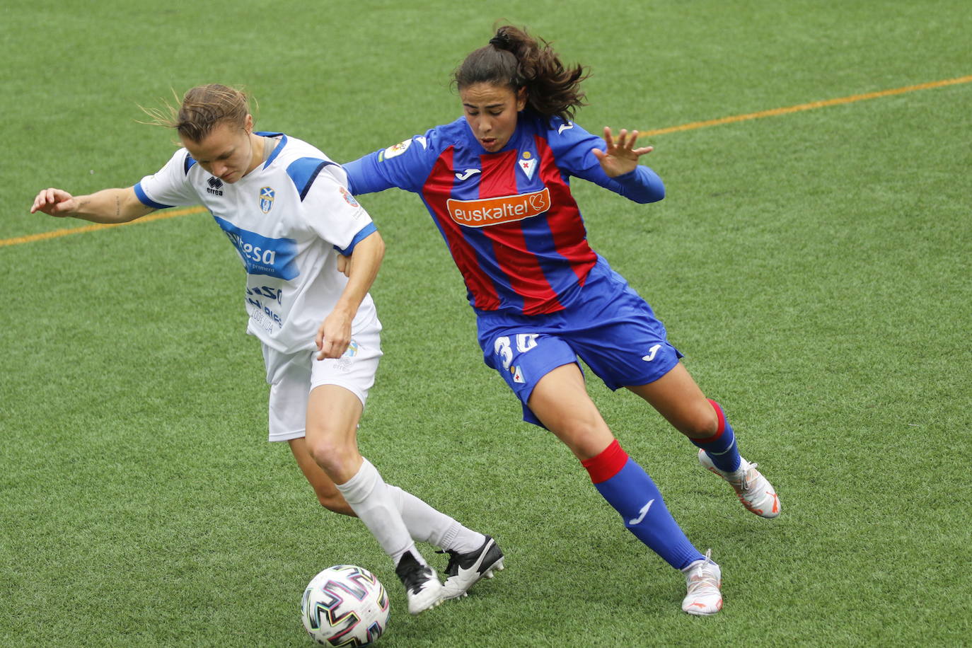 Jimena y Gantxegi han sido las goleadoras armeras. 