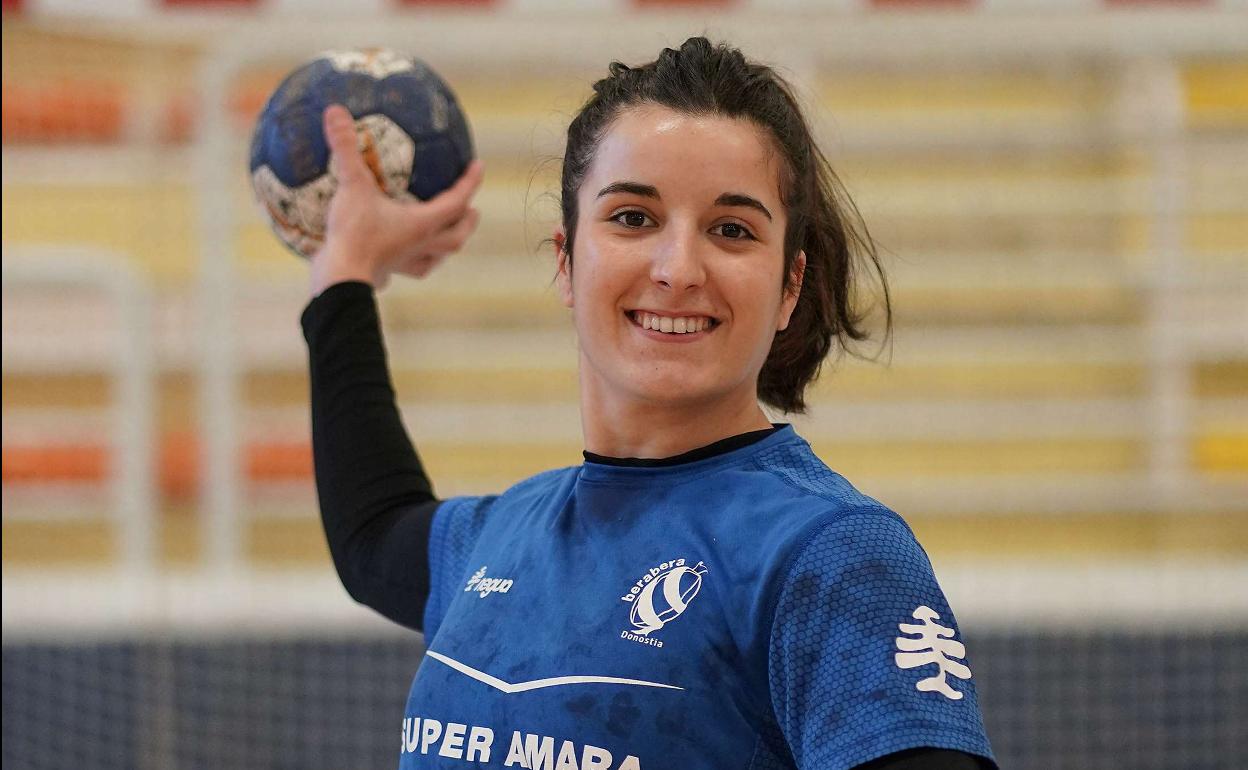 Mirene Moreno, en Bidebieta.