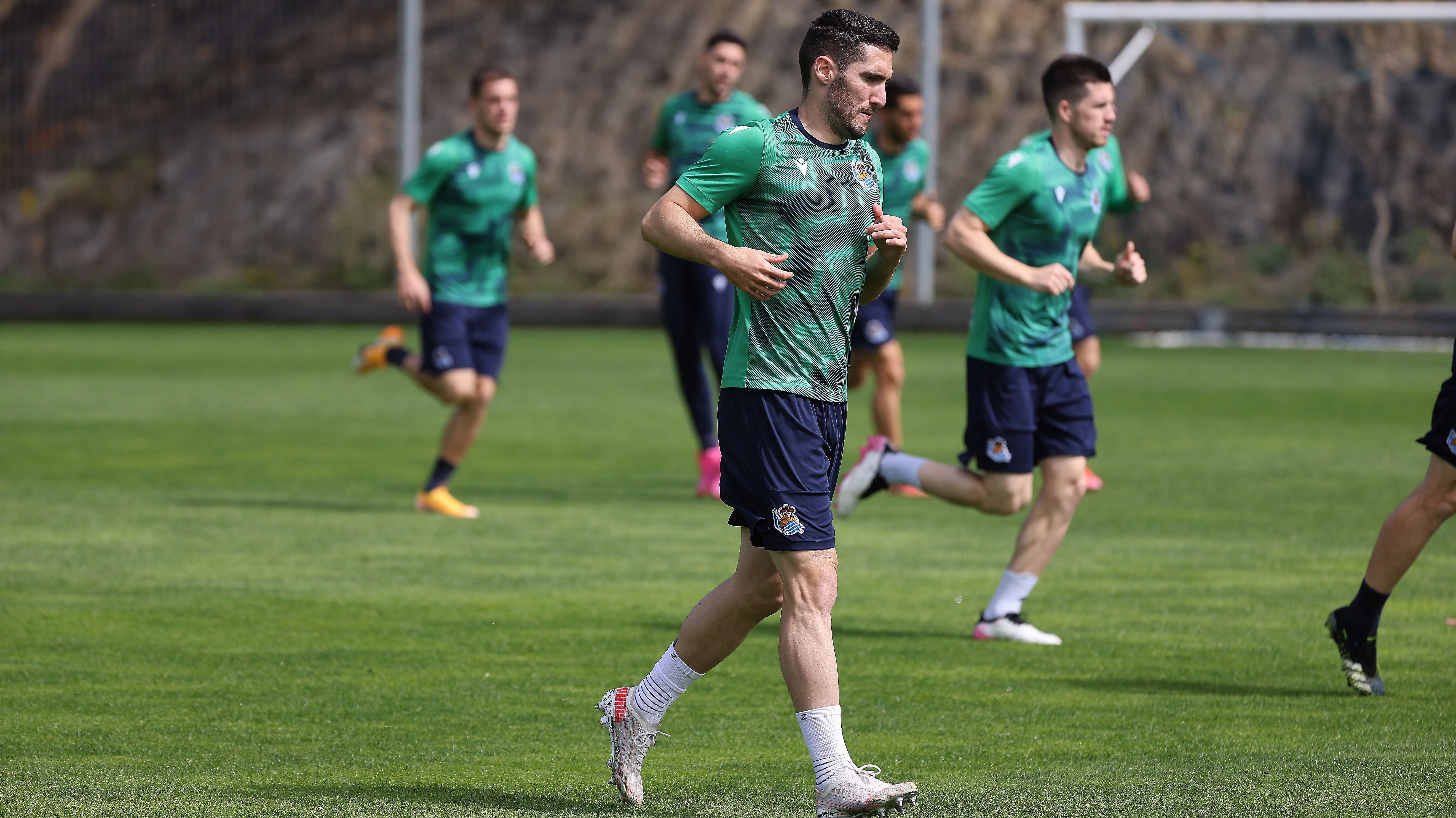 Fotos: Las mejores imágenes del entrenamiento de la Real Sociedad