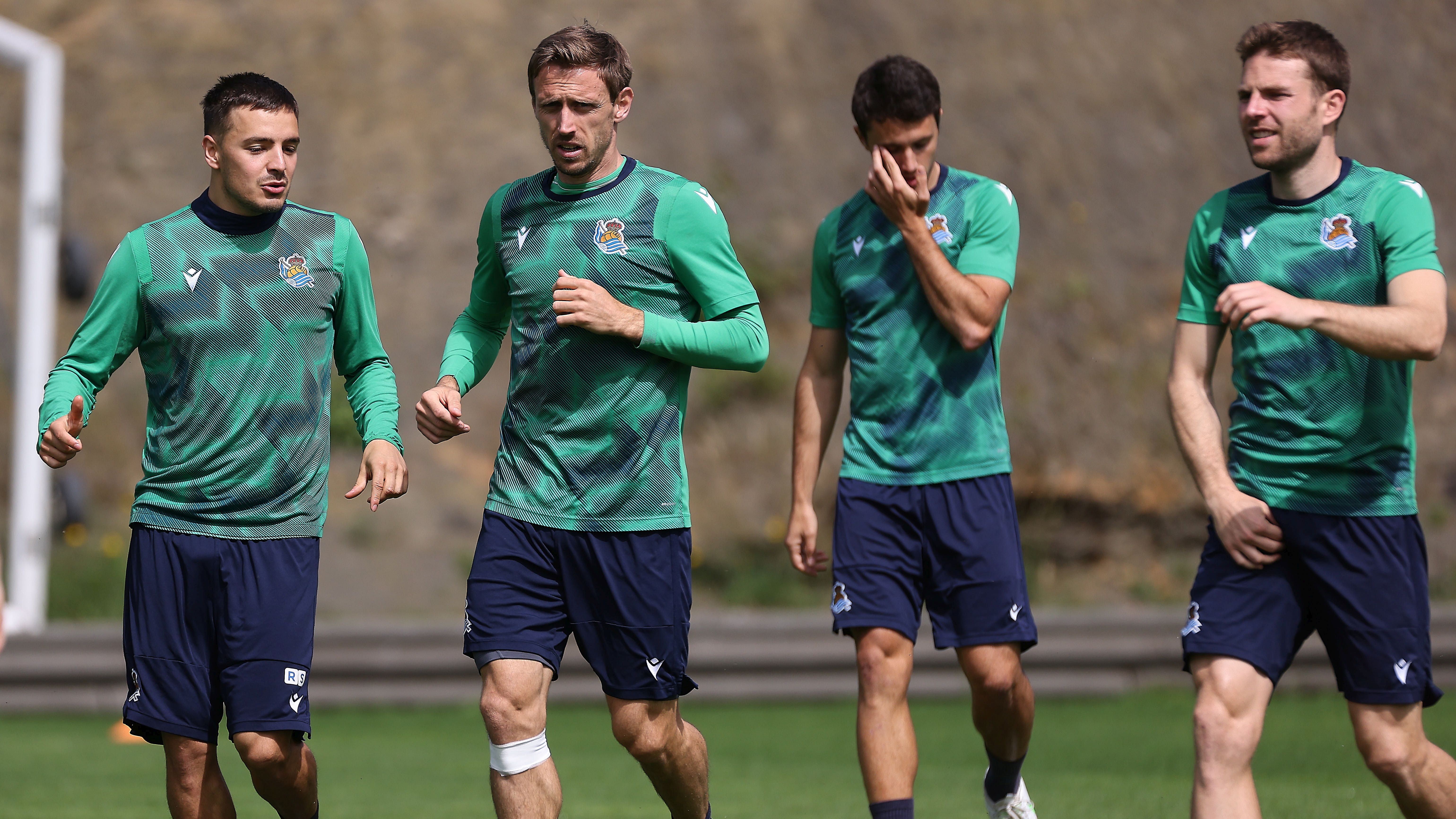 Fotos: Las mejores imágenes del entrenamiento de la Real Sociedad